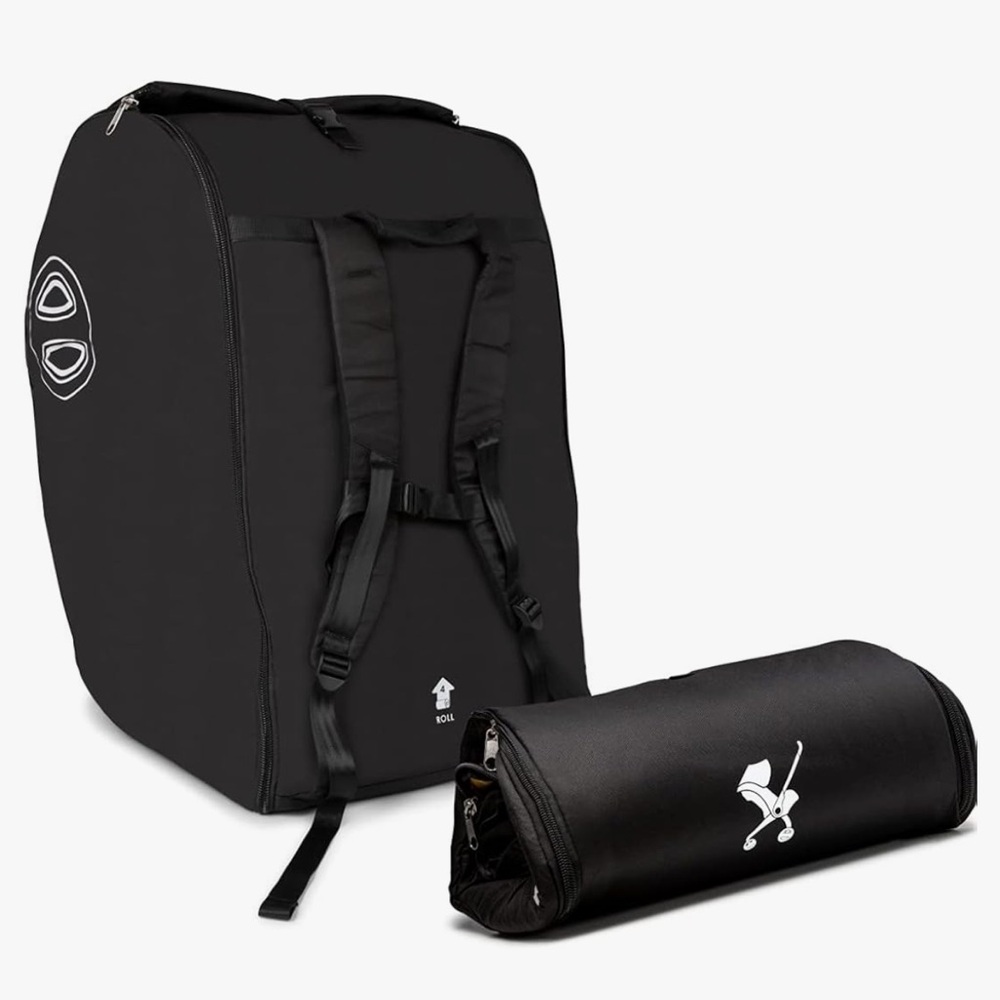 Sleek Black Backpack with Modern Design